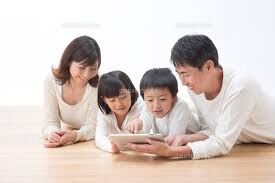タブレット家族